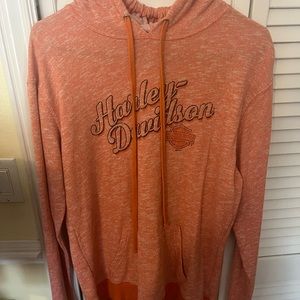 Woman’s Harley Davidson light weight hoodie size Xl